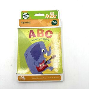 Leap Frog Tag Junior ABC Animal Orchestra Leapreader Board Book NEW